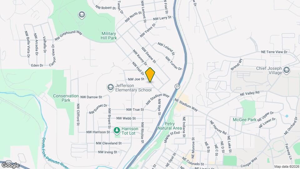 1337 NW Hall Dr, Unit 1337 NW Hall Dr, Pullman WA, 99163 Map and Location Details