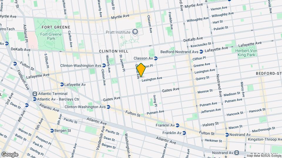 1-11 Lexington Ave Mapa y Detalles de la Ubicación