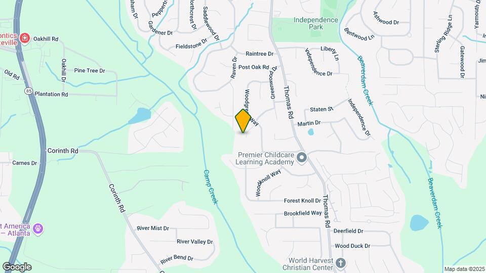 9241 Woodhill Ln Map and Location Details