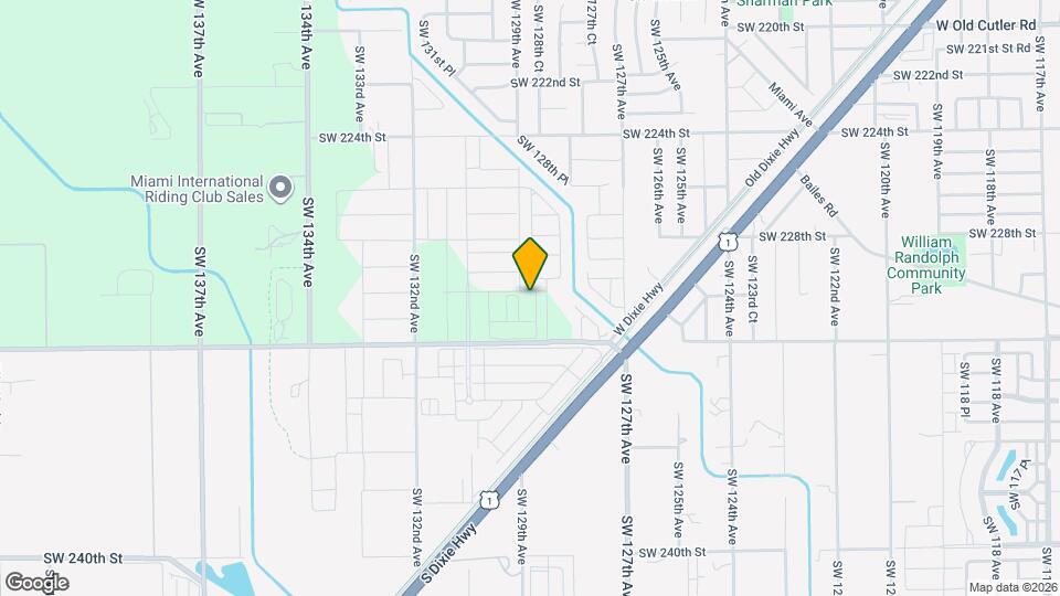 23010 SW 128th Pl Map and Location Details