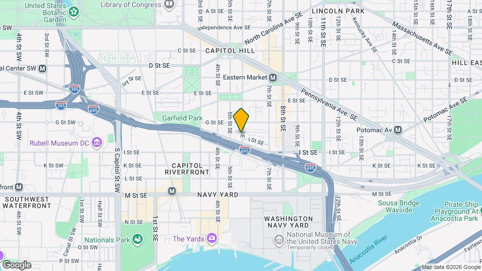 727 6th St SE Map and Location Details