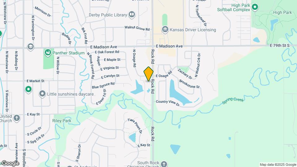 101 S Rock Rd, Unit 54 Map and Location Details