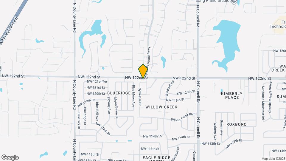 12213 Sylvester Dr Map and Location Details