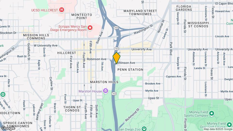 Cayuca Hillcrest Mapa y Detalles de la Ubicación