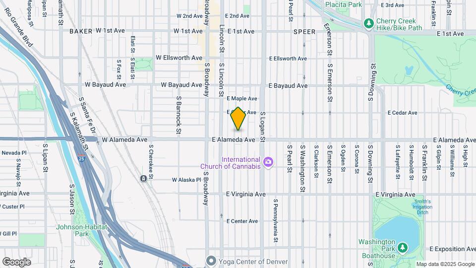 276 S Sherman St Map and Location Details