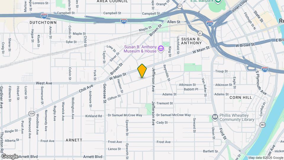 365 Troup St Map and Location Details