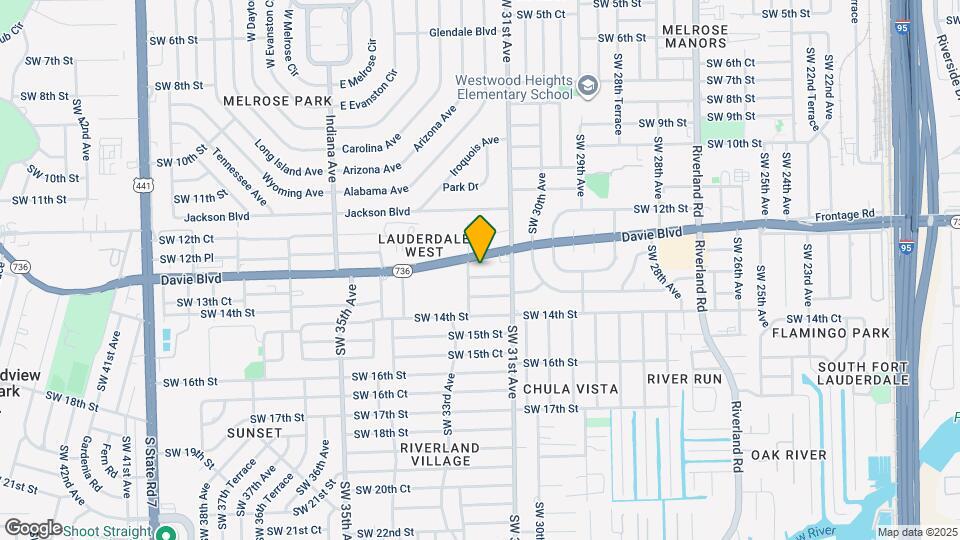 3133 SW 13th St Map and Location Details