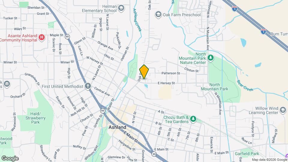 127 E Hersey St Map and Location Details