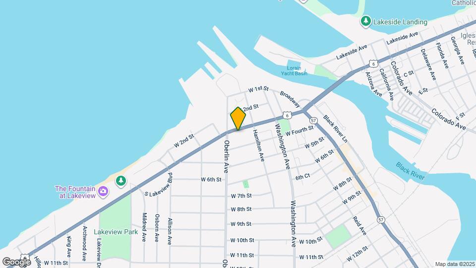 1129 W Erie Ave Mapa y Detalles de la Ubicación