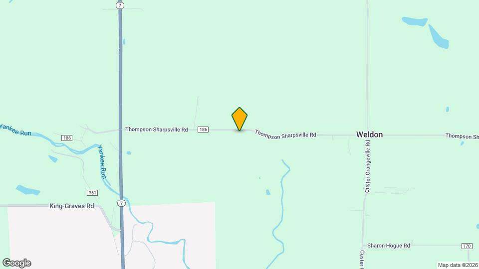 7606 Thompson Sharpsville Rd NE, Unit B Mapa y Detalles de la Ubicación