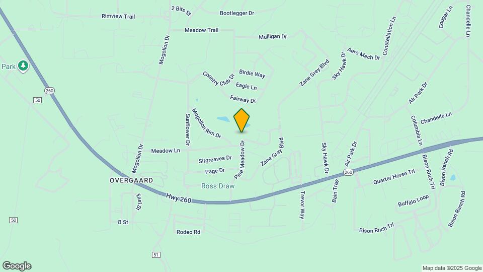 2268 Meadow Ln Mapa y Detalles de la Ubicación