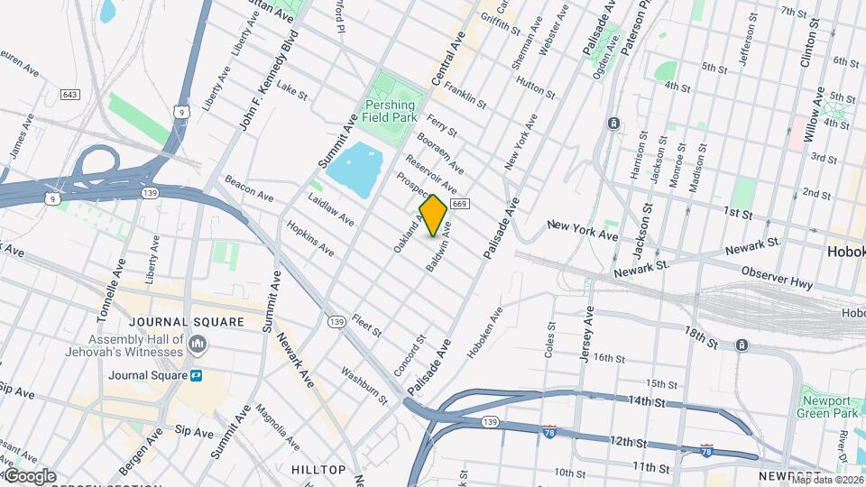 56 Jefferson Ave, Unit #1 Mapa y Detalles de la Ubicación