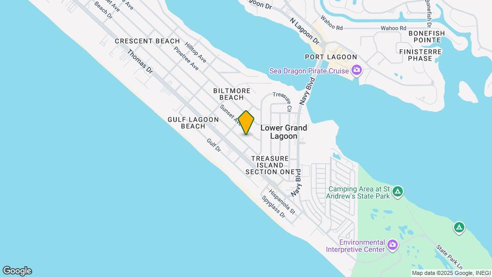 5230 Beach Dr, Unit C Map and Location Details