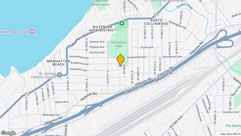 16311 Huntmere Ave, Unit Up Map and Location Details