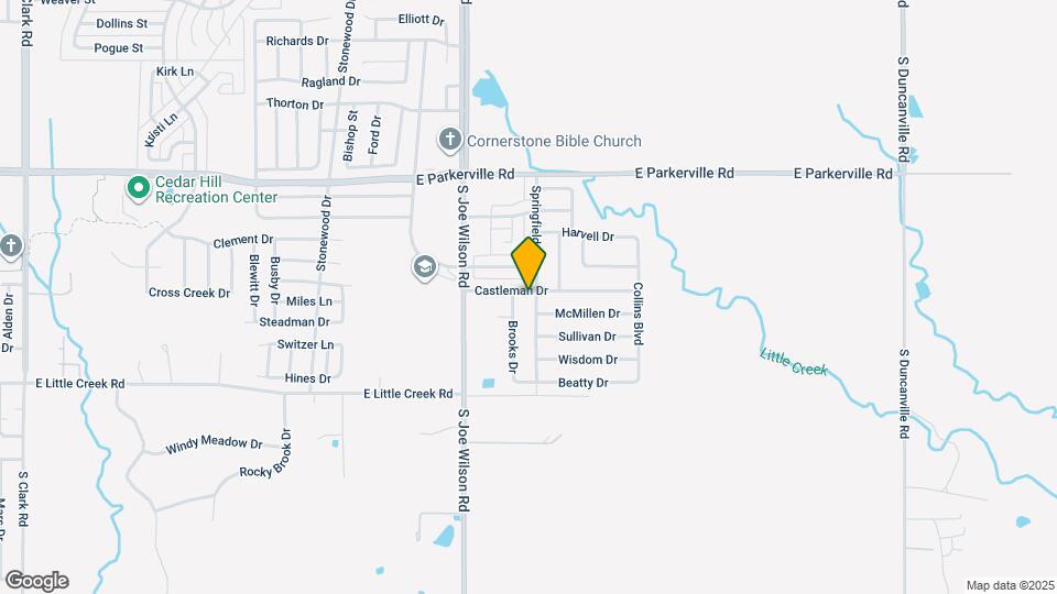 900 Springfield Dr Map and Location Details