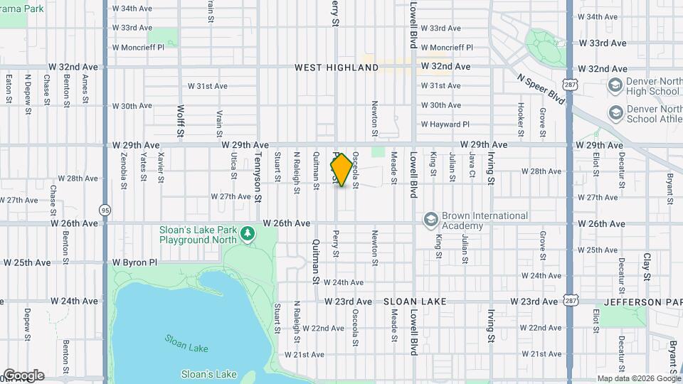 2676 Perry St Map and Location Details