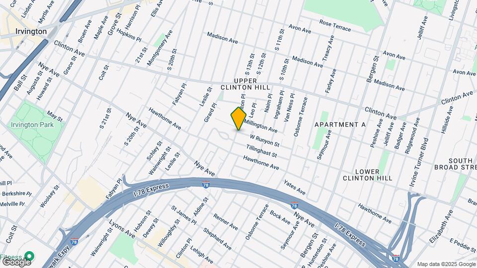 92 Clinton Pl Map and Location Details