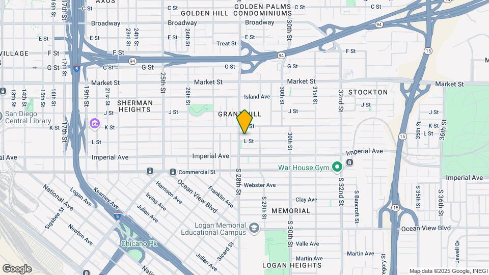 2816 L St Map and Location Details