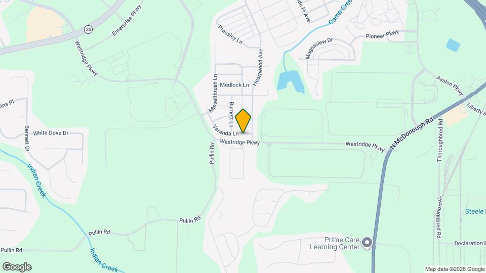 1405 Veranda Ln Map and Location Details