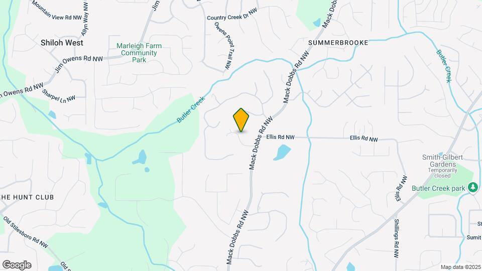 3346 Kenyon Creek Dr NW Map and Location Details