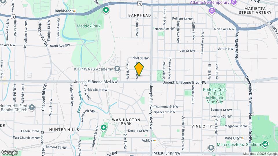 343 Cairo St NW Map and Location Details