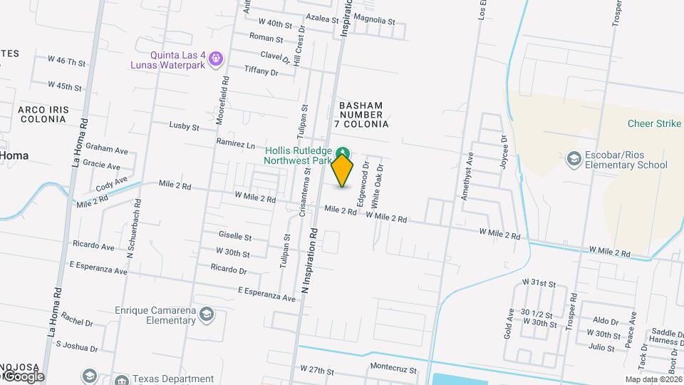 1805 Ramirez St Map and Location Details