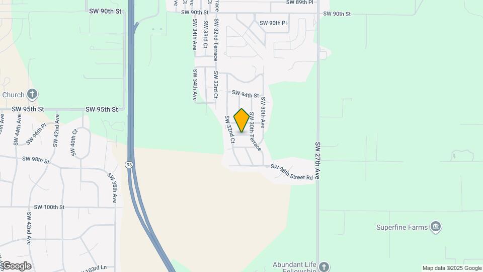 3150 SW 96th Pl Map and Location Details