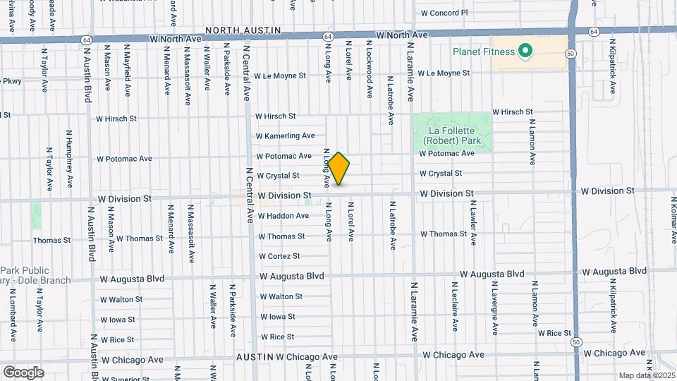5352 W Division St Map and Location Details