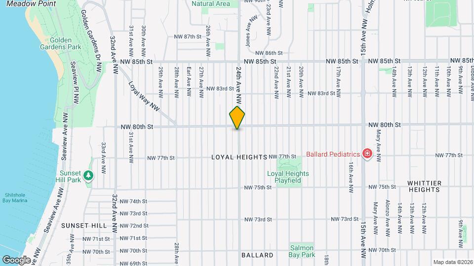 7749 24th Ave NW Mapa y Detalles de la Ubicación