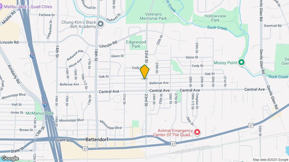 2246 Bellevue Ave Mapa y Detalles de la Ubicación