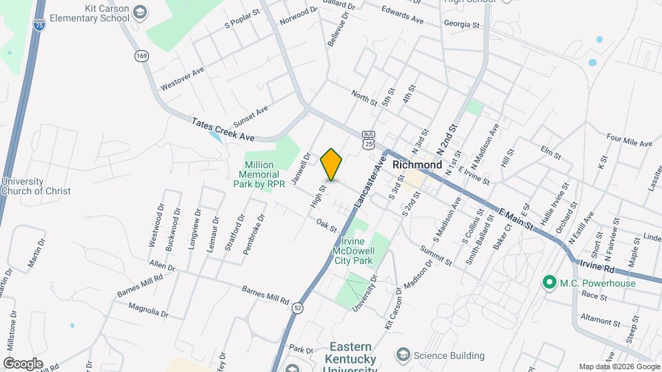 315 High St Map and Location Details