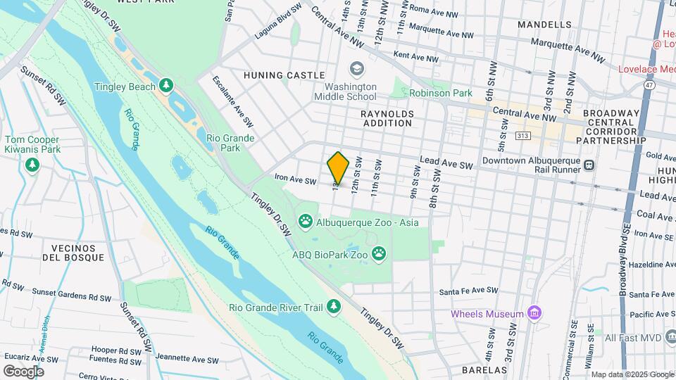 1224 Iron Ave SW Map and Location Details