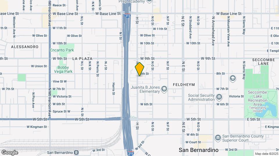 773 N H St Mapa y Detalles de la Ubicación