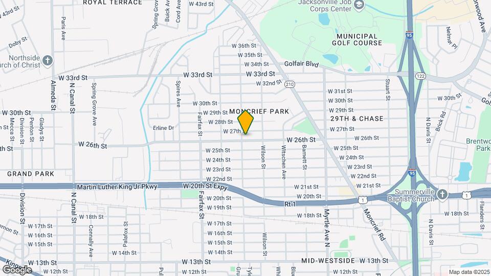 1593 26th St Map and Location Details