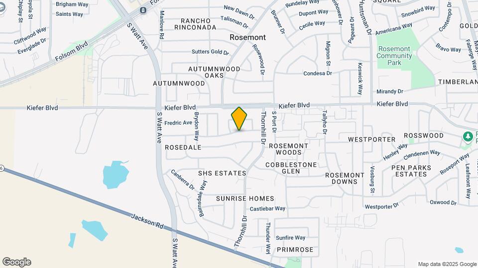 9024 Alderson Ave Map and Location Details