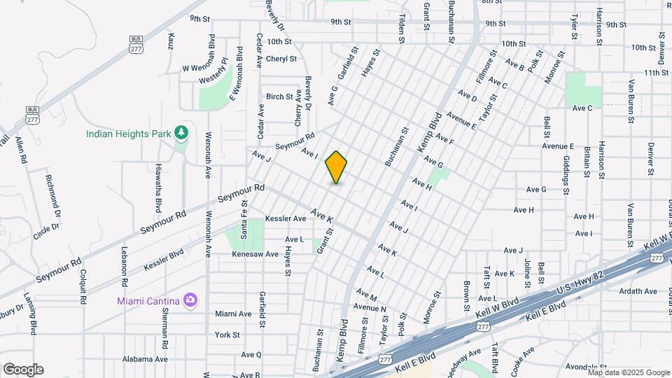 1913 1/2 Tilden St Map and Location Details