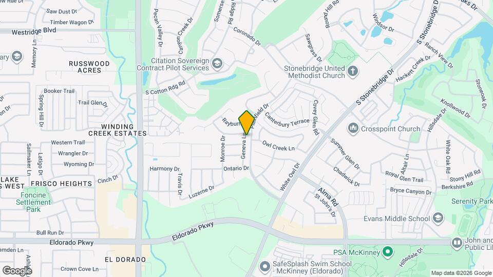 2209 Geneva Ln Map and Location Details