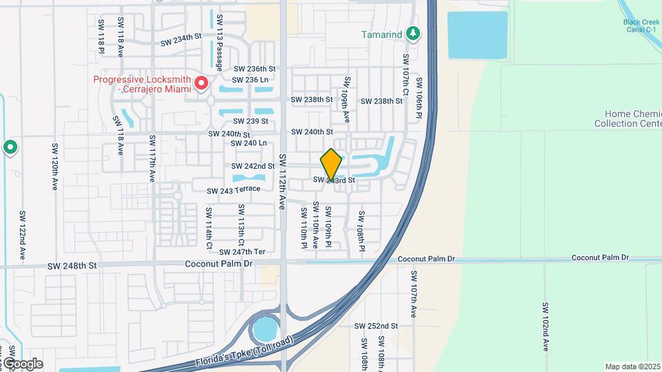 24326 SW 109th Ct Map and Location Details
