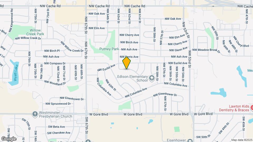 5852 NW Dearborn Ave Map and Location Details