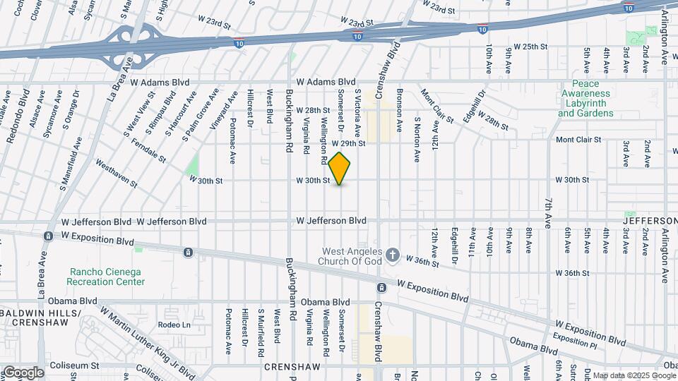 3013 1/2 Somerset Dr Map and Location Details