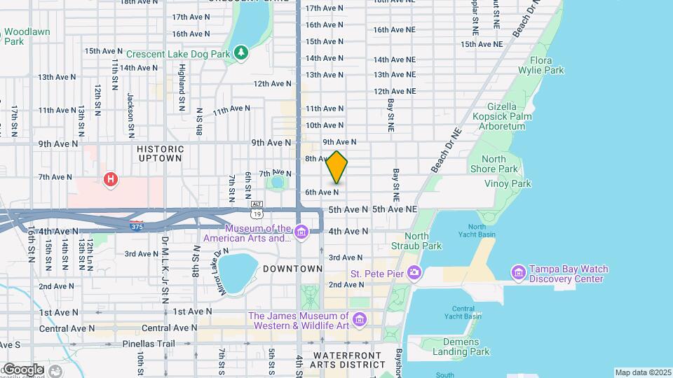219 6th Ave N Map and Location Details