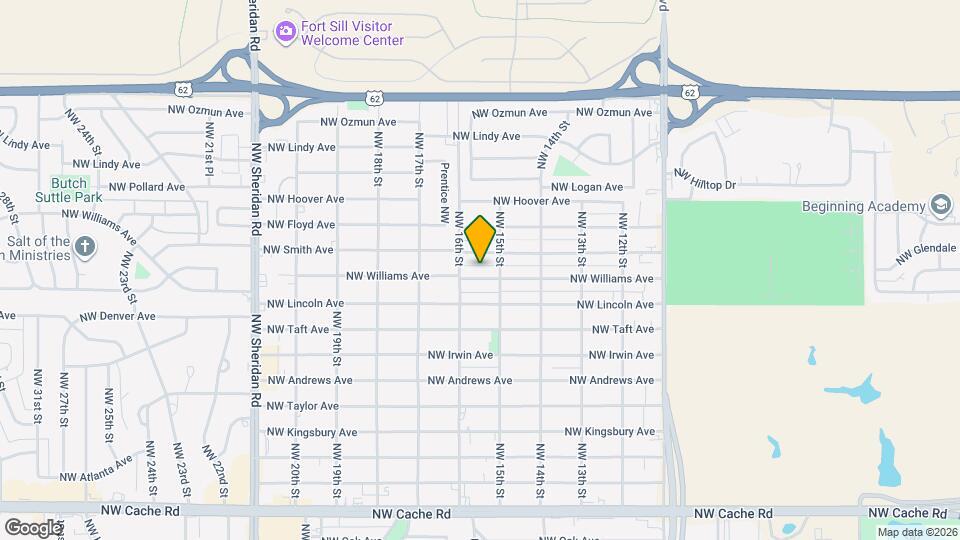 1509 NW Williams Ave Map and Location Details