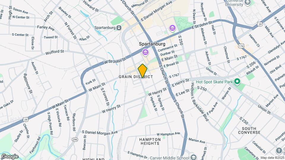 149 S Daniel Morgan Ave Map and Location Details
