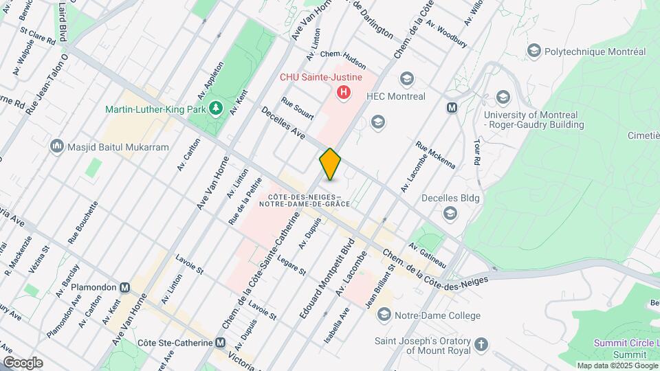 5675 Gatineau Av Map and Location Details