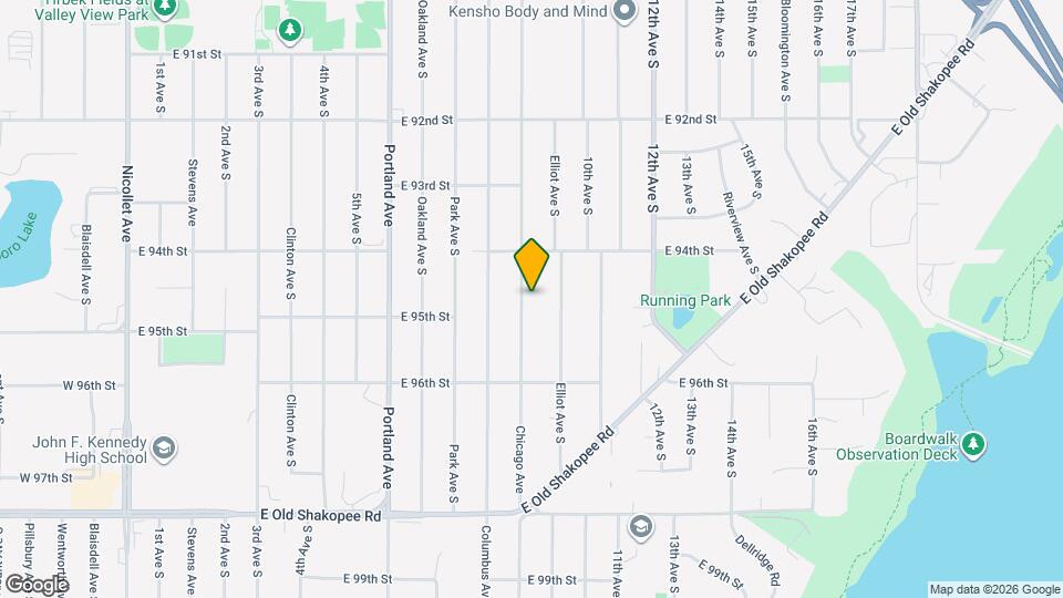 9433 Chicago Ave Map and Location Details