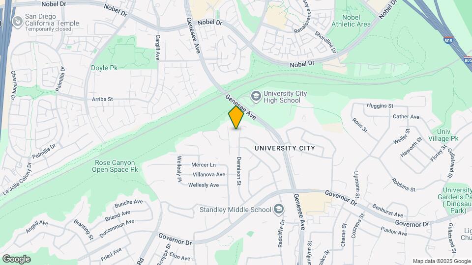 7008 Dennison St Map and Location Details