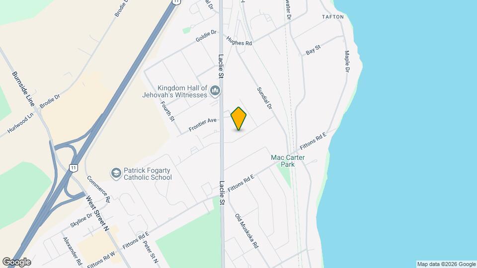 18 Galley Av, Unit 18 Map and Location Details