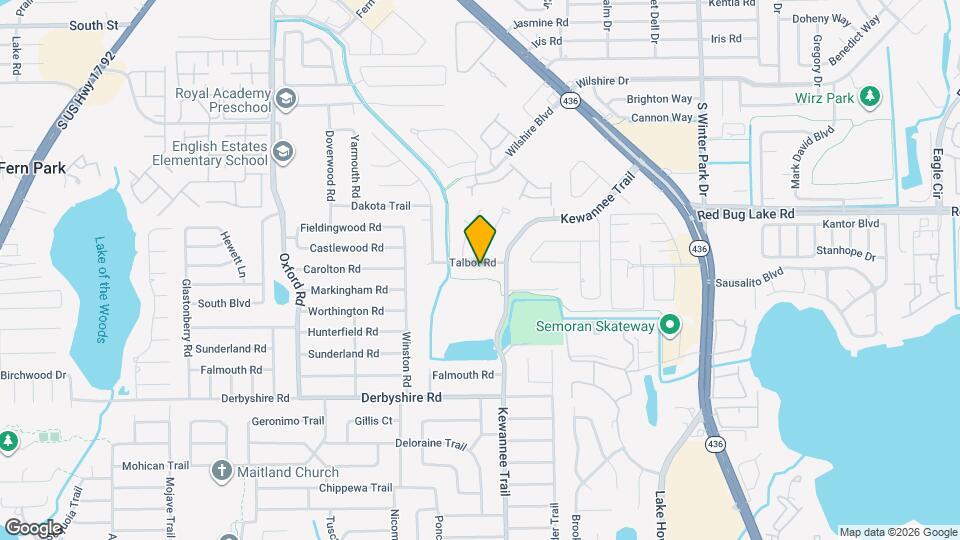 2632 Talbot Rd Map and Location Details