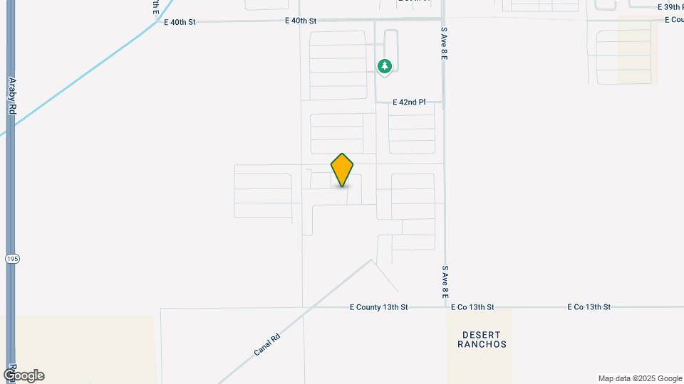 4468 S Cholla Wy Map and Location Details