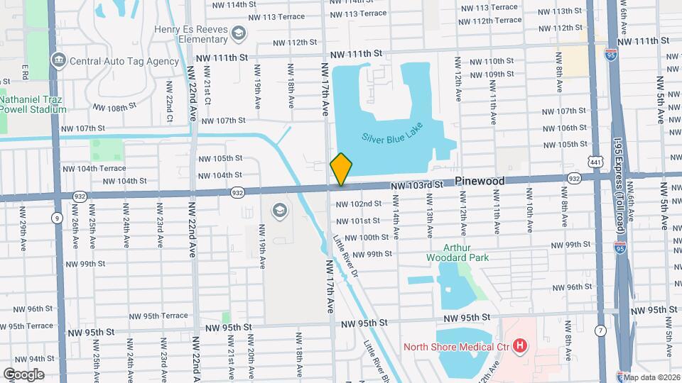 1558 NW 103rd St Map and Location Details
